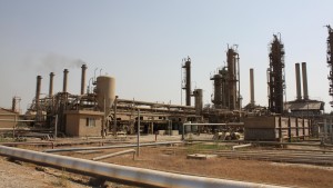 The Daura Refinery was built in 1955. Iraq is hoping to get foreign investment in new refineries to expand production around the country. (BEN LANDO/Iraq Oil Report)