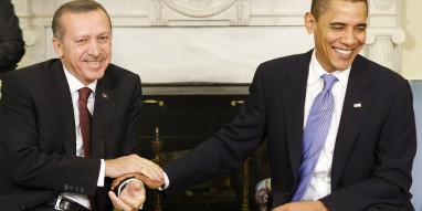 U.S. President Barack Obama meets Turkish Prime Minister Tayyip Erdogan in Washington